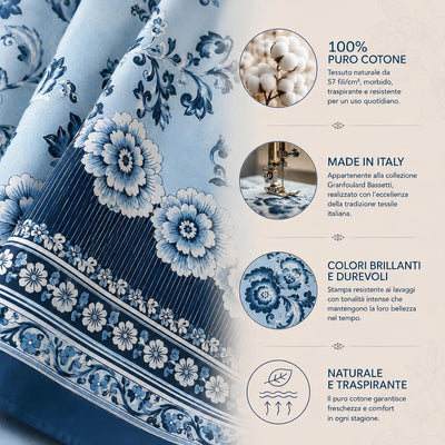 Bassetti Granfoulard Telo Arredo Paraggi 270x270cm