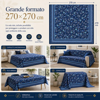 Bassetti Granfoulard Telo Arredo Varigotti 270x270cm
