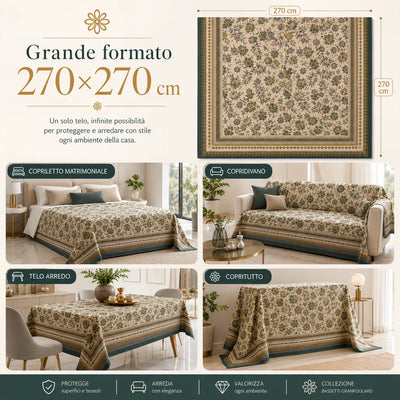 Bassetti Granfoulard Telo Arredo Varigotti 270x270cm