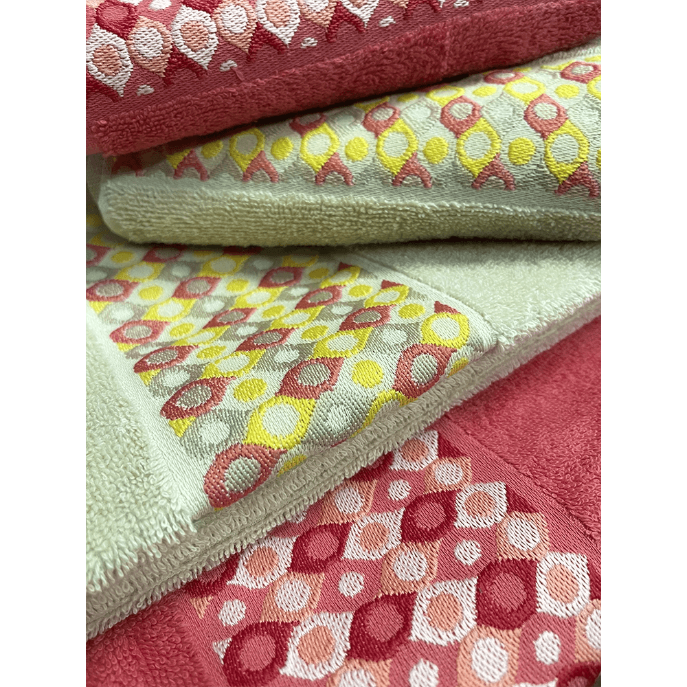 Bassetti Set 2+2 Asciugamani Amuleto D35 - Passarelli Biancheria