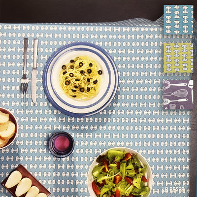 Bassetti Tovaglia Semprepulita 135x150 in puro Cotone - Vari Disegni