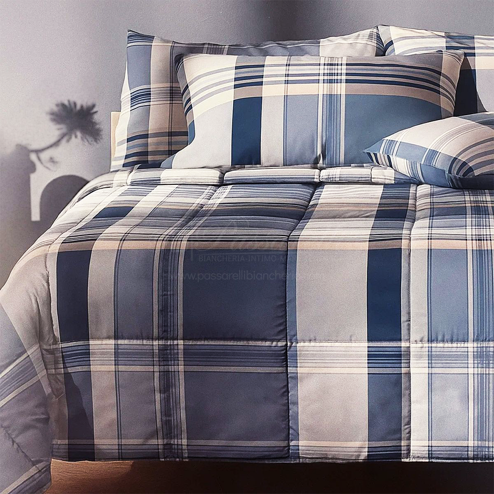 Bassetti Trapunta Matrimoniale Scotland 2510S60 - Matrimoniale / Blu