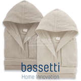 Bassetti Accappatoio adulto 360 gr/mq con cappuccio Tinta unita 2411S24
