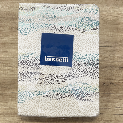 Bassetti Completo Lenzuola Matrimoniale con Doppie Federe Little Spot S65