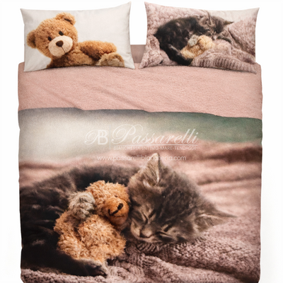 Bassetti completo Lenzuola Copriletto IMAGE Peluche - varie dimensioni