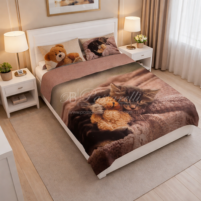 Bassetti completo Lenzuola Copriletto IMAGE Peluche - varie dimensioni