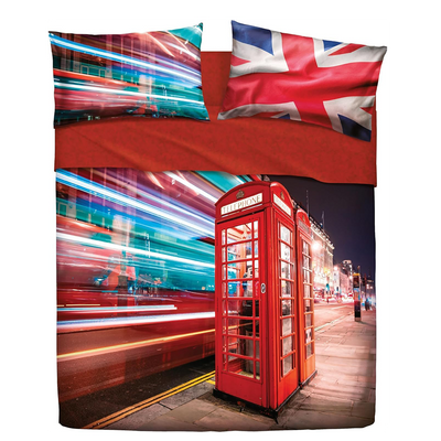 Bassetti completo Lenzuola Copriletto Matrimoniale IMAGE London 2411S68