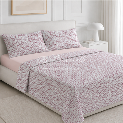 Be Blumarine Completo Lenzuola Matrimoniale Leila S105