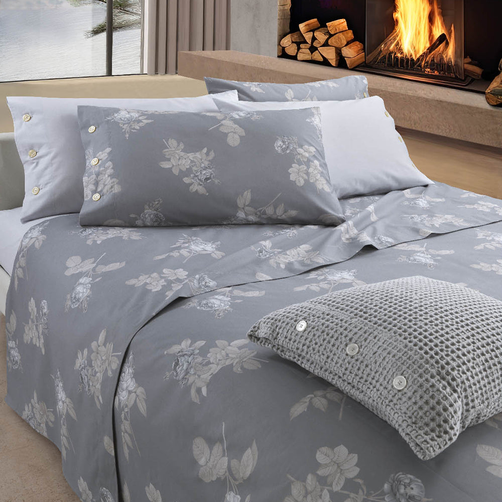 Bellora Parure Copripiumino Matrimoniale Garden Roses 2511S166