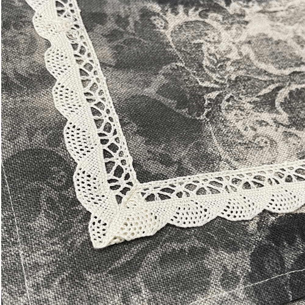 Biancheria Italiana Tovaglia - Copritavola in Cotone da 6 Posti Danubio S26 - Passarelli Biancheria