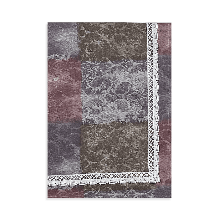 Italian Linen Tablecloth - 6 Seater Cotton Table Cover Danube S26