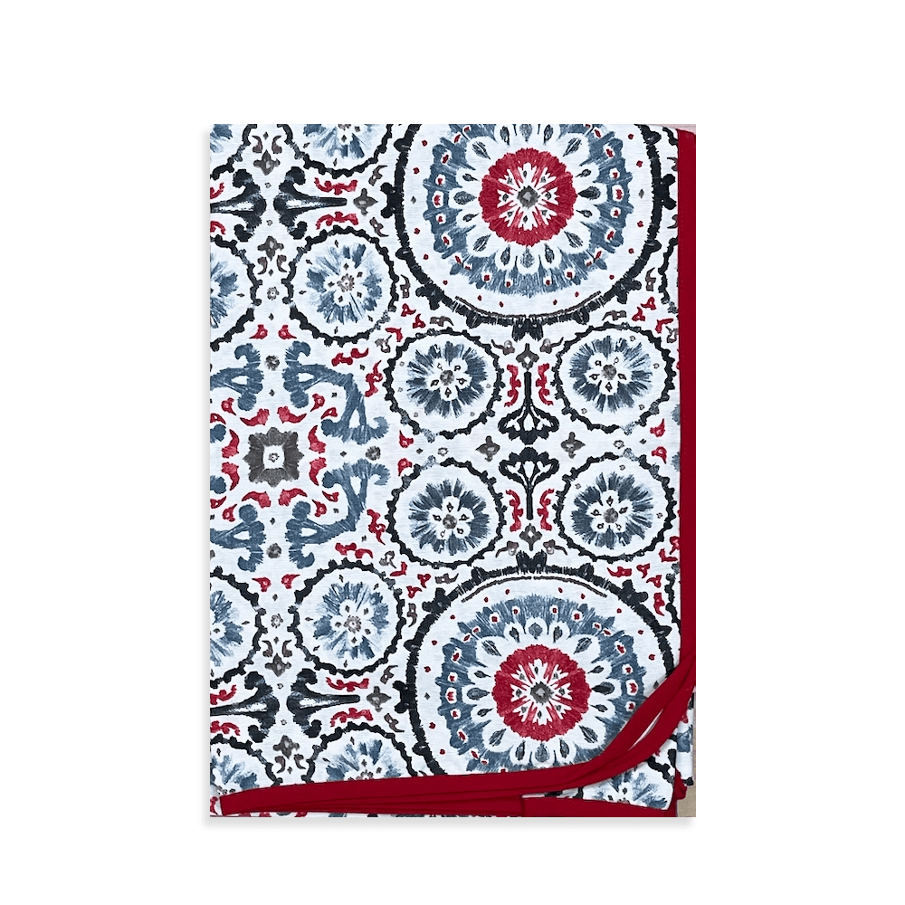 Biancheria Italiana Tovaglia in Cotone da 6 Posti Ipanema S14 - Passarelli Biancheria