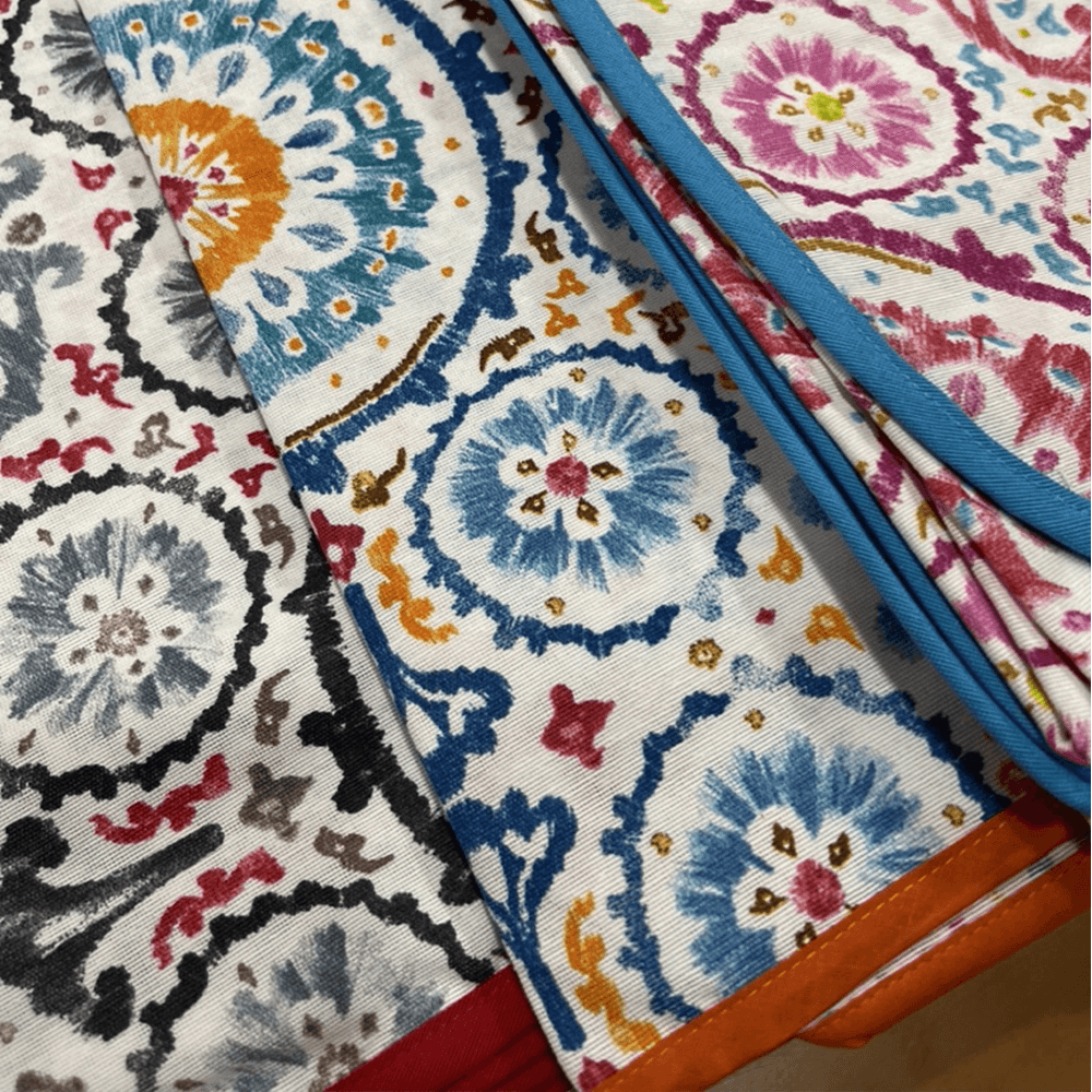 Biancheria Italiana Tovaglia in Cotone da 6 Posti Ipanema S14 - Passarelli Biancheria