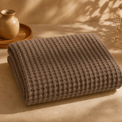 Biancoperla Telo Doccia Bagno a Nido d'Ape 100% Cotone Milo
