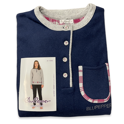 Blu Pepper Pigiama Invernale da Ragazza - Vari Disegni 1009S24