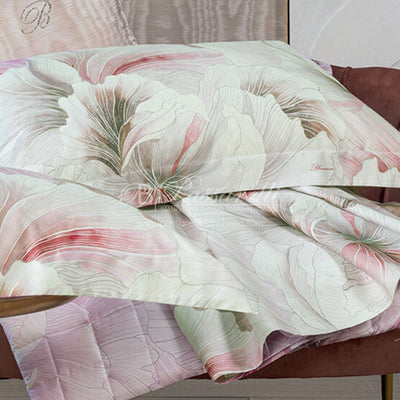 Blumarine Completo Lenzuola matrimoniale in Raso di cotone Bella di Notte 2504S230