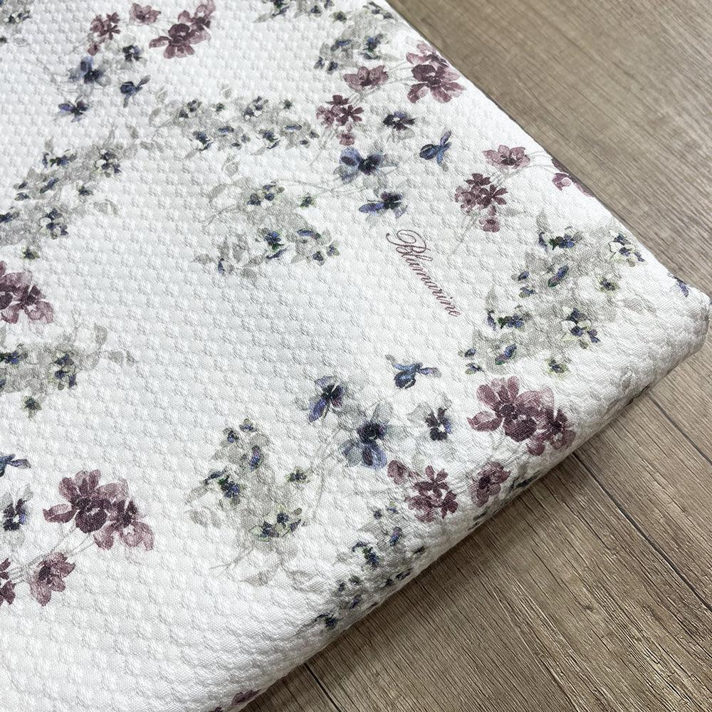 Blumarine Copriletto Estivo Matrimoniale in piquet in cotone Davinia 74914 S220 - Passarelli Biancheria