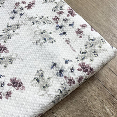 Blumarine Copriletto Estivo Matrimoniale in piquet in cotone Davinia 74914 S220 - Passarelli Biancheria