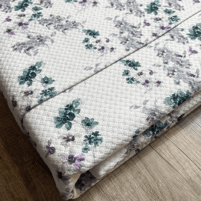 Blumarine Copriletto Estivo Matrimoniale in piquet in cotone Davinia 74914 S220 - Passarelli Biancheria