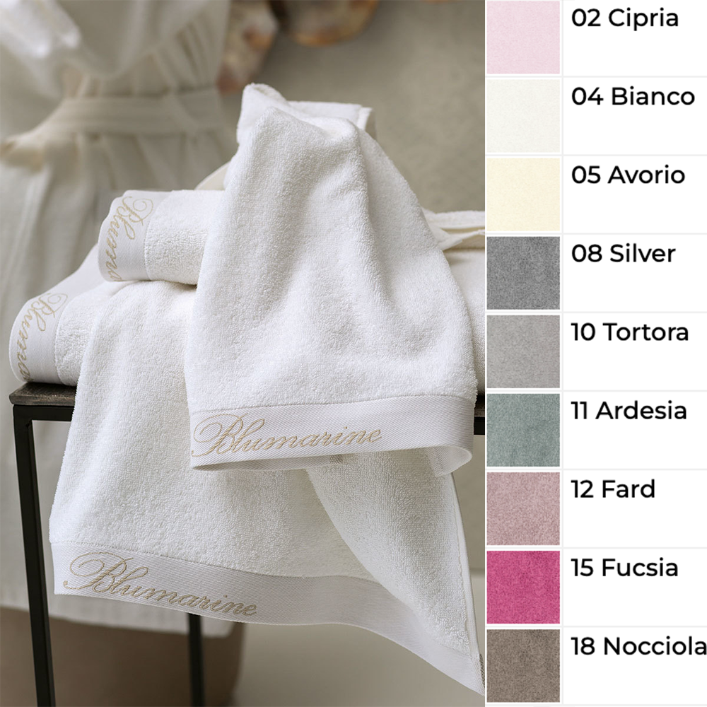 Blumarine Set 1+1 Asciugamani Spugna Spa - Vari Colori 2503S39