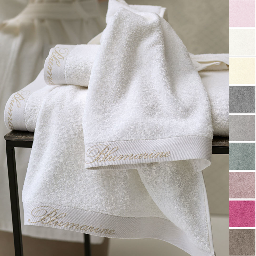 Blumarine Set 1+1 Asciugamani Spugna Spa - Vari Colori B37