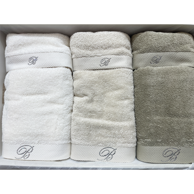 Blumarine Set 6 Asciugamani Spugna Benessere 102030003 - Vari Colori S130