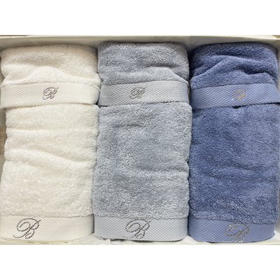 Blumarine Set 6 Asciugamani Spugna Benessere 102030003 - Vari Colori S130