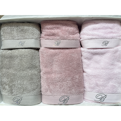 Blumarine Set 6 Asciugamani Spugna Benessere 102030003 - Vari Colori S130