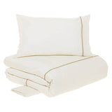 Borbonese Completo Copripiumino City in Raso di Cotone 2602S150