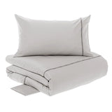 Borbonese Completo Copripiumino City in Raso di Cotone 2602S150