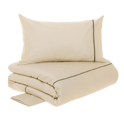 Borbonese Completo Copripiumino City in Raso di Cotone 2602S150