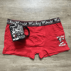 Boxer Disney Mickey Mouse Rosso da Uomo 40016E S100 - Passarelli Biancheria