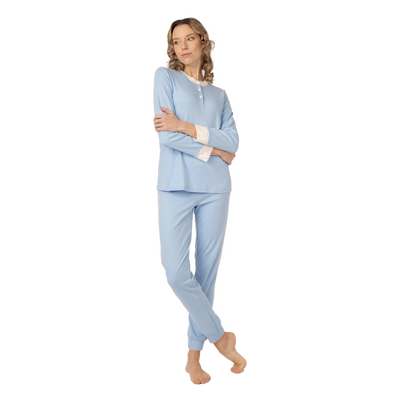 Brilliamo Pigiama da donna invernale in Caldo Cotone BR891030