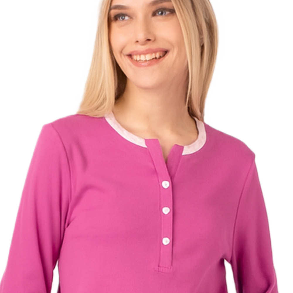 Brilliamo Pigiama da donna invernale in Caldo Cotone BR892184 2510S