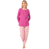 Brilliamo Pigiama da donna invernale in Caldo Cotone BR892184 2510S