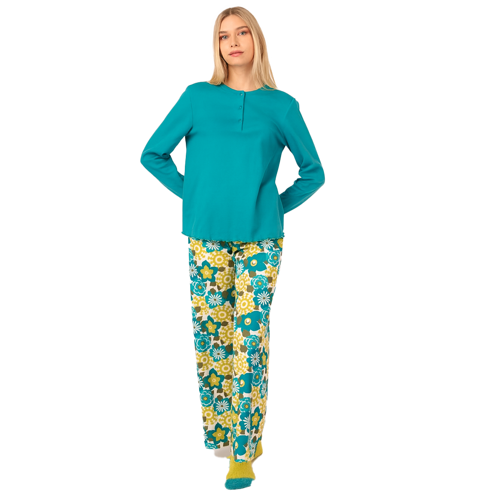 Brilliamo Pigiama da donna invernale in Caldo Cotone BR892189 2510S