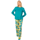 Brilliamo Pigiama da donna invernale in Caldo Cotone BR892189 2510S
