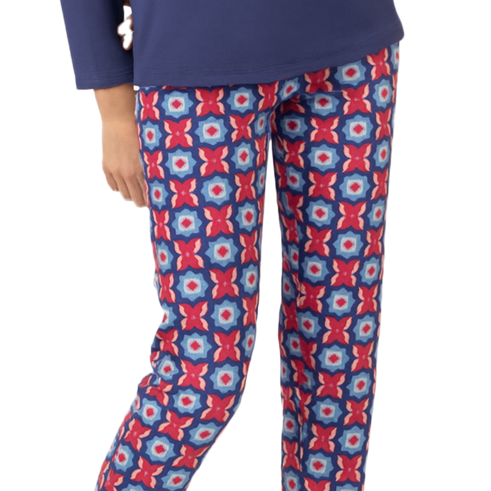 Brilliamo Pigiama da donna invernale in Caldo Cotone BR892192 2510S