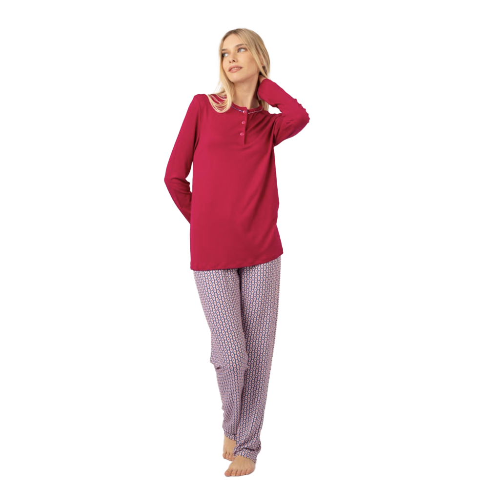 Brilliamo Pigiama da donna invernale in Viscosa BR892212