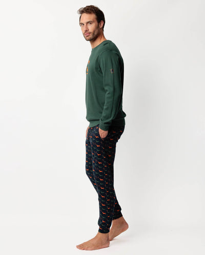 Admas Pigiama da Uomo in Caldo Cotone 63760 2511S33