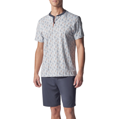 Cagi Pigiama Corto Estivo da Uomo 4432-1077 2601S25
