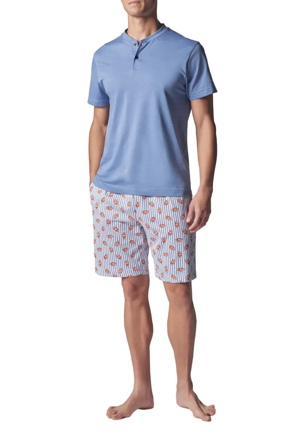 Cagi Pigiama Corto Estivo da Uomo 4435-1079 2601S25