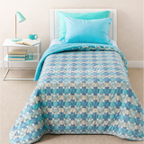 Caleffi Copriletto Trapuntato In Microfibra River Singolo Modern 2603S40