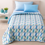 Caleffi Copriletto Trapuntato In Microfibra Still Singolo Modern 2603S40