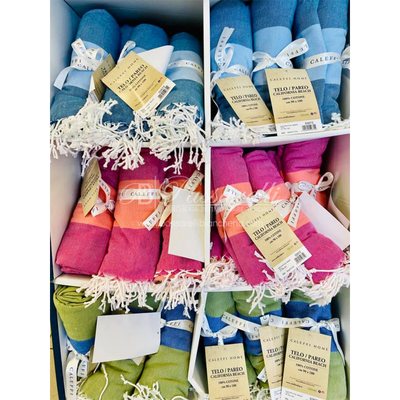 Caleffi Telo mare Pareo Fouta California Beach Con il Tuo Nome 90x180 2411S10