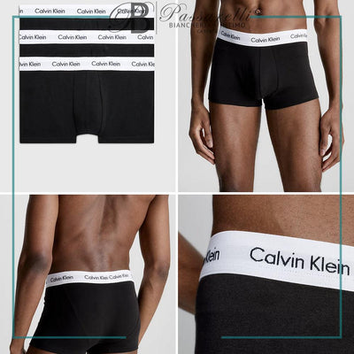 Calvin Klein Boxer da Uomo In Confezione Da 3 pezzi U2664G-001 S36 - Passarelli Biancheria
