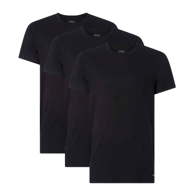 Calvin Klein T-Shirt da Uomo In Cotone Confezione Da 3 NB4011E-001 S38 - Passarelli Biancheria