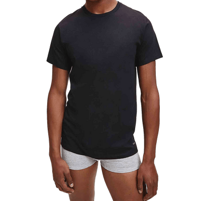 Calvin Klein T-Shirt da Uomo In Cotone Confezione Da 3 NB4011E-001 S38 - Passarelli Biancheria
