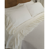 Blanc Mariclò Completo Letto 2P in Cotone Sangallo 2510B100