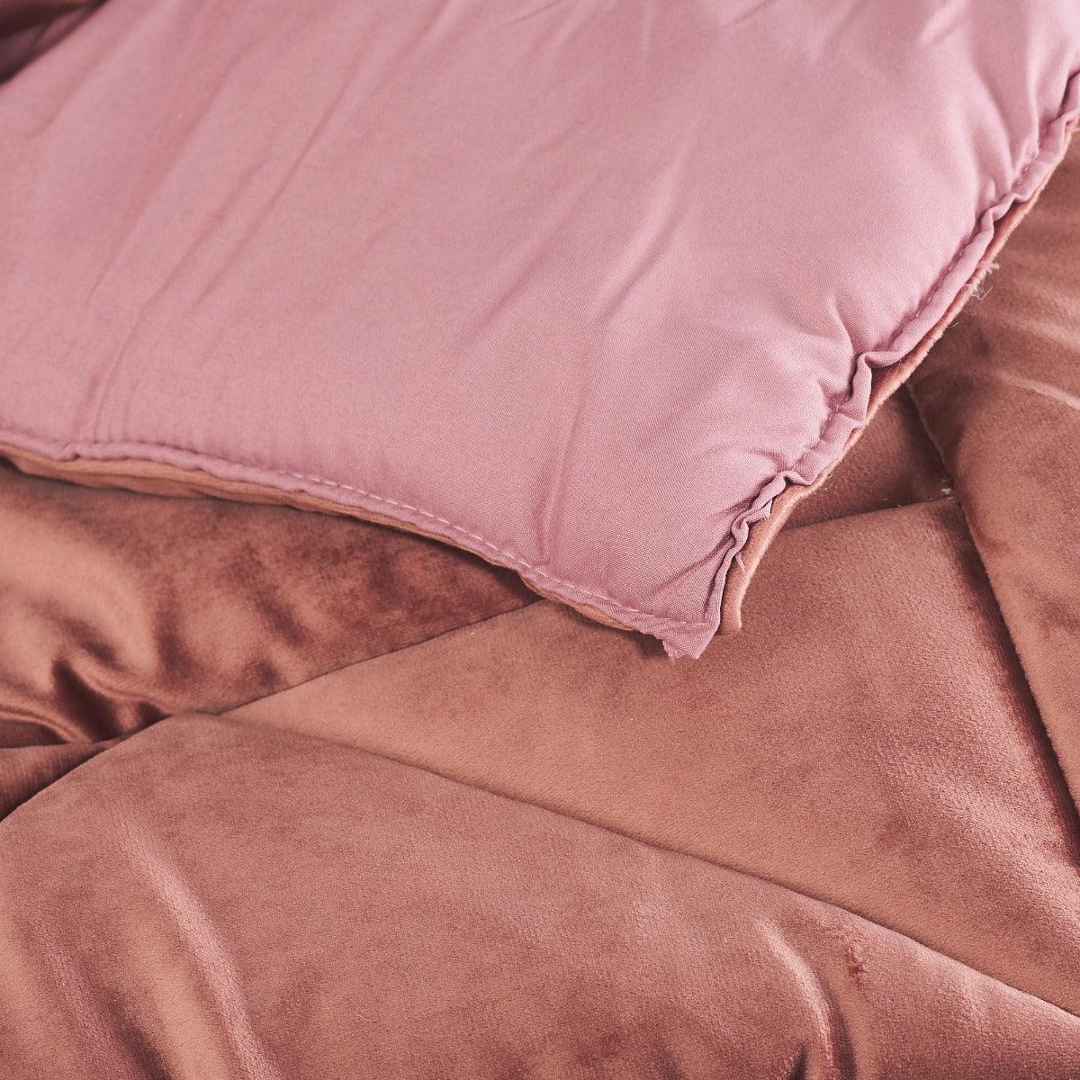 Via Roma 60 Trapunta Matrimoniale Estella in Velluto - Vari Colori S130 - Passarelli Biancheria